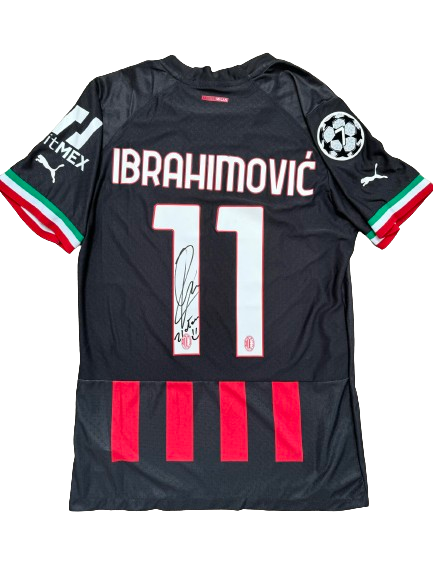 gesigneerd shirt Zlatan Ibrahimovic