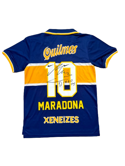 Gesigneerd shirt Diego Armando Maradona