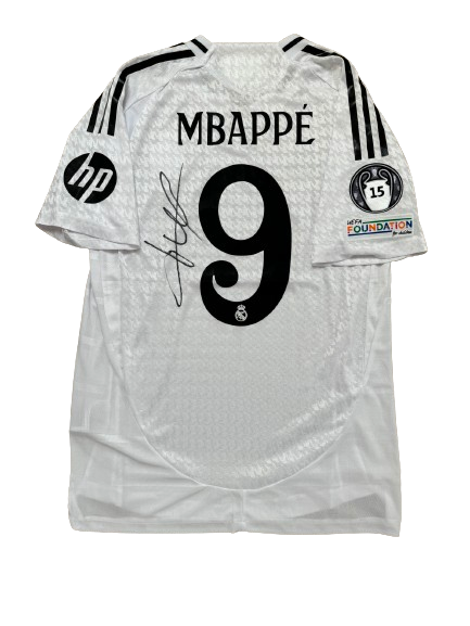 Gesigneerd shirt Kylian Mbappe